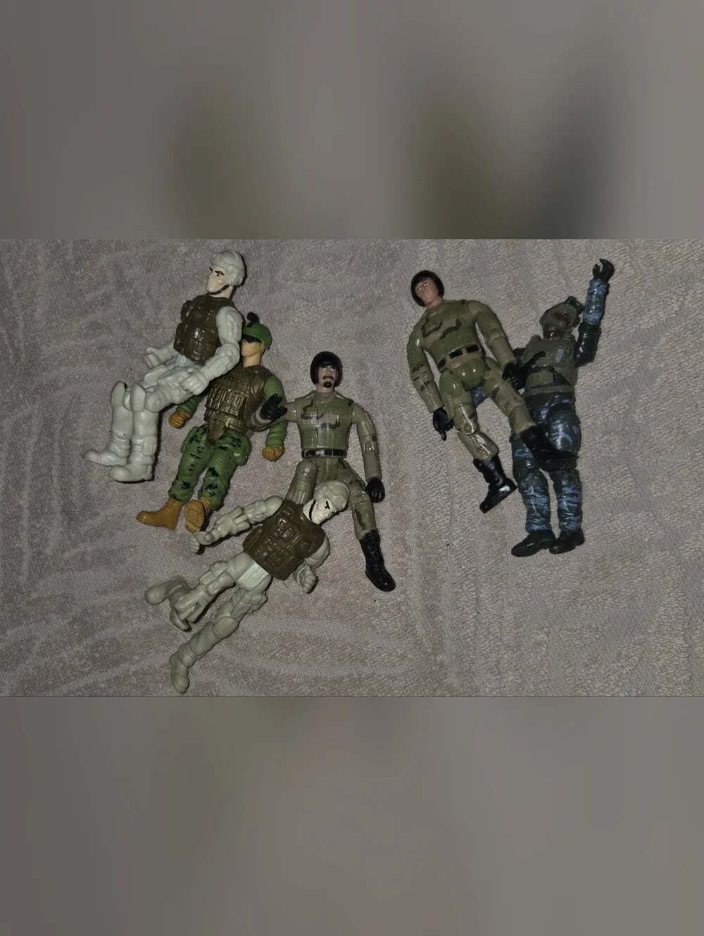Military Action Figure Set - Olive Green Soldier Toy